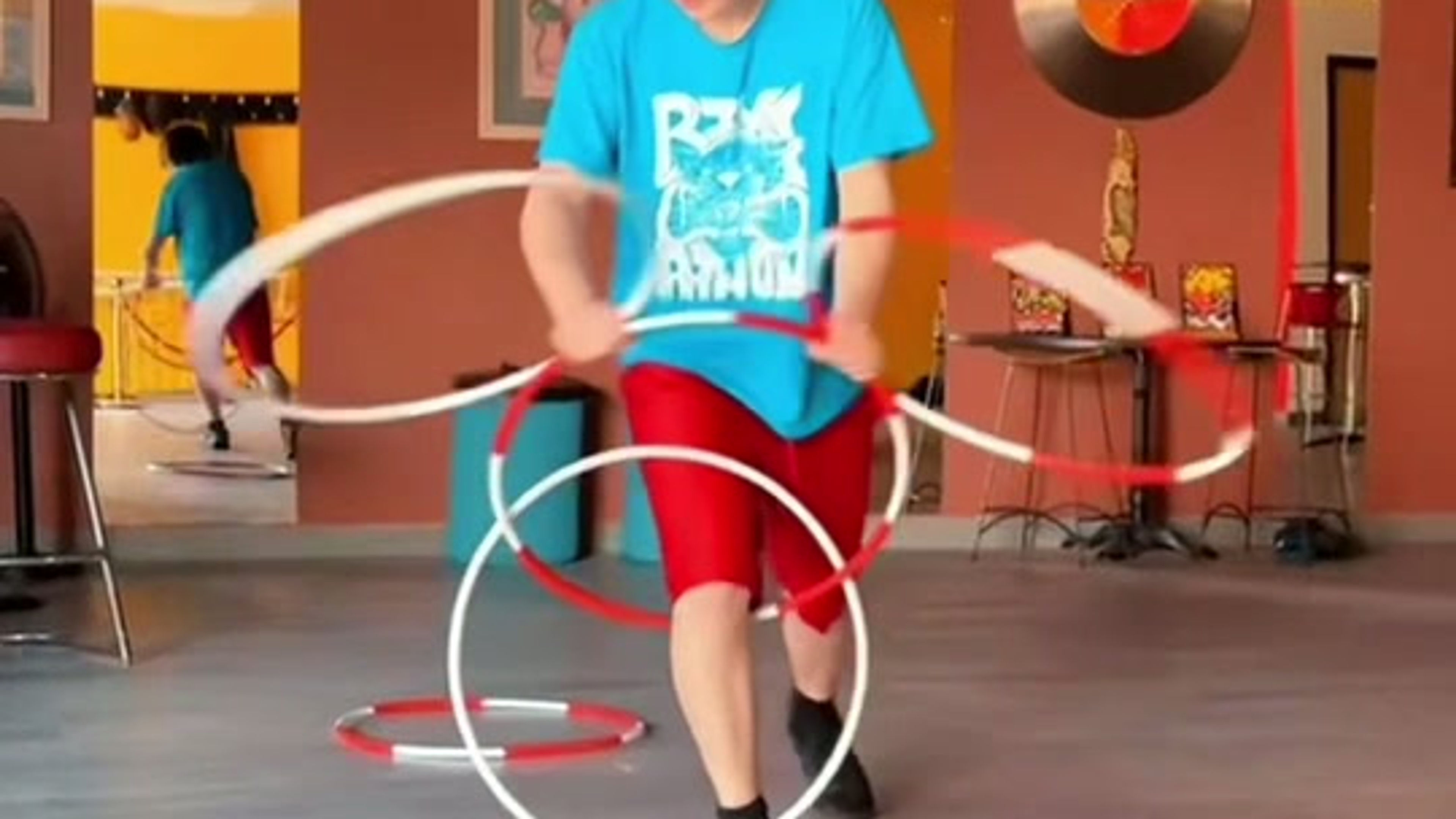 Hoop Dance Class in Action